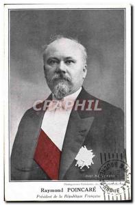 Postcard Old Poincare President of the Republic