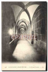 Old Postcard La Grande Chartreuse Grand Hallway