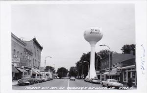 Iowa De Witt Loking NOrth On Route 61 Real Photo