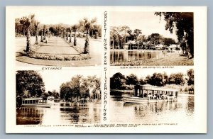 SILVER SPRINGS FL GREETINGS VINTAGE REAL PHOTO POSTCARD RPPC