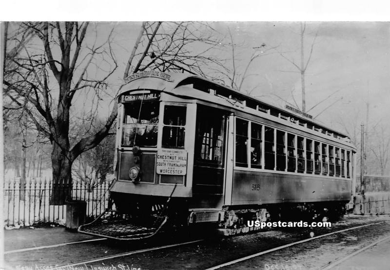 Chestnut Hill Trolley Ipswich MA Unused