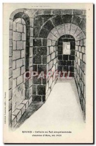 Rouen - Cells or was imprisoned - Jeanne d & # 39Arc - Old Postcard