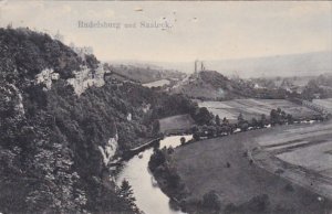 Switzerland Bad Koesen Rudelsburg und Saaleck