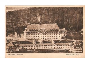 Postal 027009 : Munster (Ht-Rhin), Sanatorium S. N. C. F.