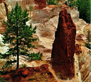 Lumpkin Georgia GA Providence Canyon State Park Unused UNP Chrome Postcard S21