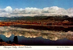 Canada British Columbia Okanagan Valley Winter Day