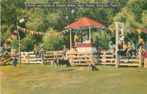 TX, Amarillo, Texas, Boy's Ranch, Annual Rodeo, Colorpicture No. K1115