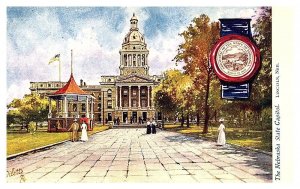 Nebraska  Lincoln , State Capitol , Tuck  and Son, no.2454