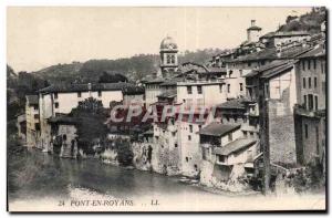 Pont en Royans - Old Postcard