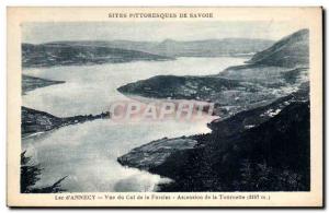 Old Postcard Savoie Lac d & # 39Annecy cervical Forciaz View of the Ascension...