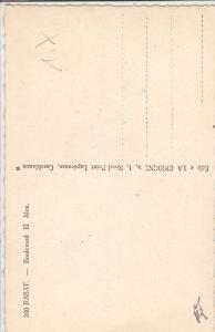 Morocco Rabat Al Alou boulevard semi-modern postcard