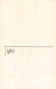 Religious Saint Teresa of Avila At the Night of Profession vintage postcard