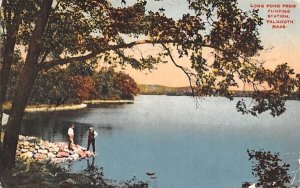 Long Pond from Pumping Station in Falmouth, Massachusetts