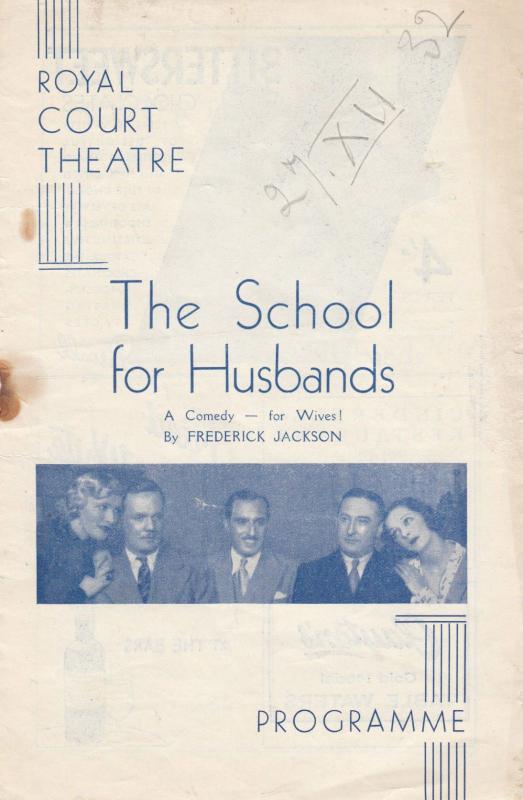 School For Husbands Cyril Raymond Wuthering Heights Comedy London Theatre Pro...