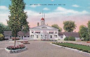 Wisconsin Green Bay Bay Beach Pavilion 1941