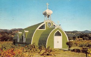 Famous El Carmelo Chapel Italian Swimm Colony Vineyards Redlands California  