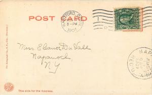 c1907 Nice Chromograph Postcard State Capitol Hartford CT Rotograph Co.