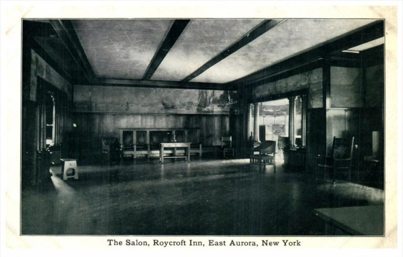 New York  East Aurora ,  Roycroft  Inn The Salon PMC