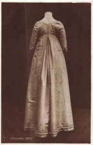 Antique 1800 Dutch Dress Postcard from Rijksmuseum Amsterdam