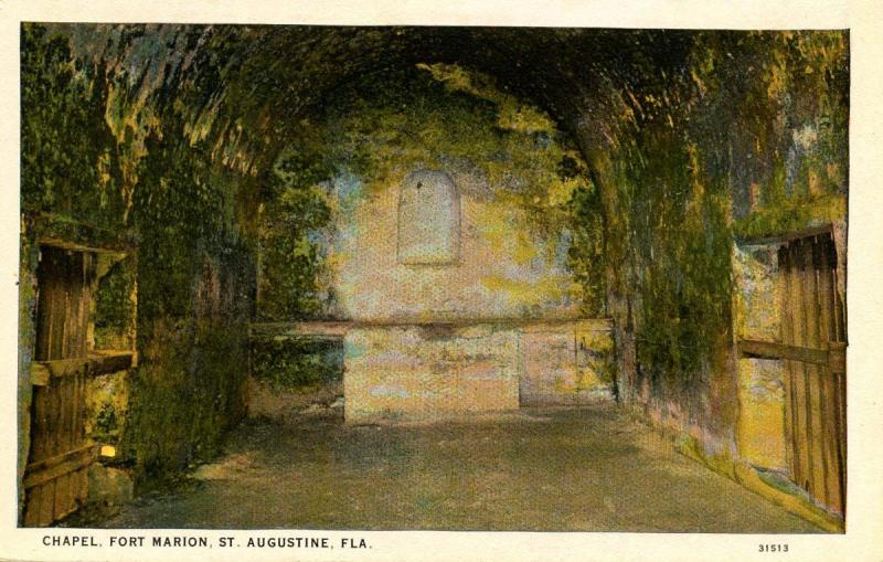 FL - St Augustine, Fort Marion Chapel