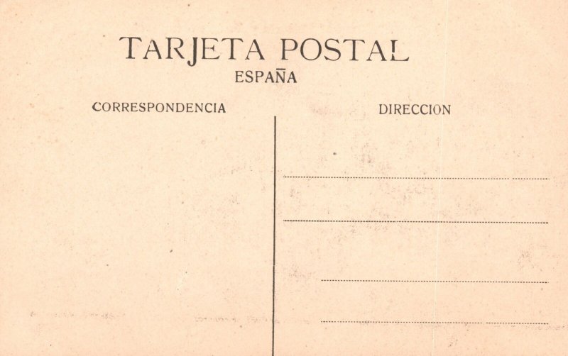 Vintage Postcard Alcazaba Polvorin y Telegrafo Marconi Museum Almeria Spain