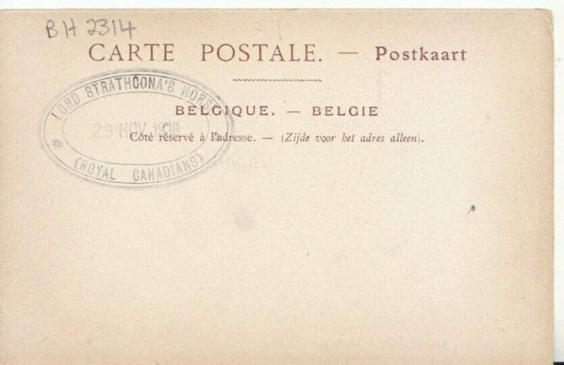 Belgium Postcard - Bruxelles - La Banque - Ref TZ1392