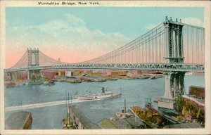 B579 United States New York City Manhattan Bridge