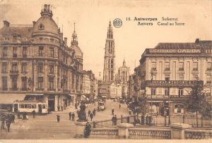 BR70974 anvers canal au sucre  belgium tramway tram