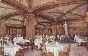 Illinois Chicago The Blue Fountain Room Hotel La Salle 1910