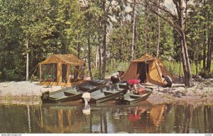 Camping , Ontario , Canada , 1950-60s