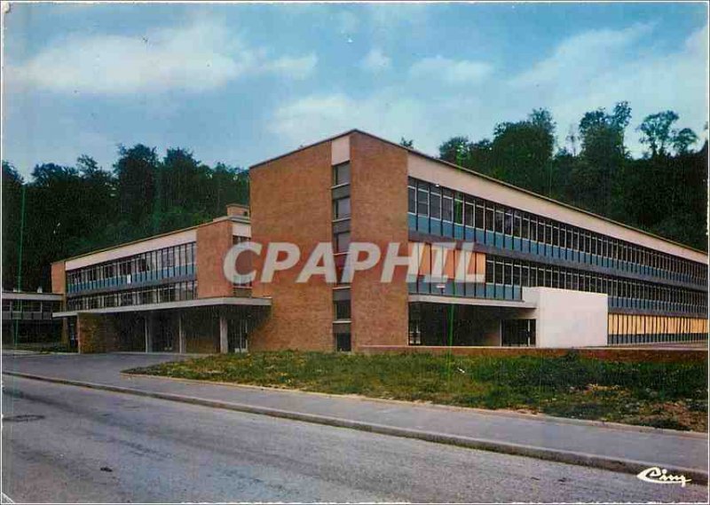 Postcard Modern Pavilly (S Mar) New School Group Arch M Pncet Rouen