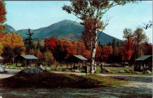 ME, Maine  KATAHDIN STREAM CAMPGROUND Baxter State Park~Picnic Tables  Postcard