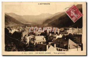 Old Postcard Le Mont Dore General view