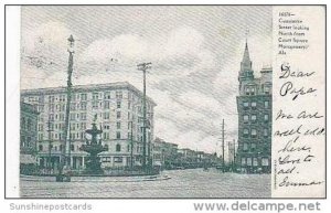 Alabama Montgomery Commerece Street Looking North From Court Square