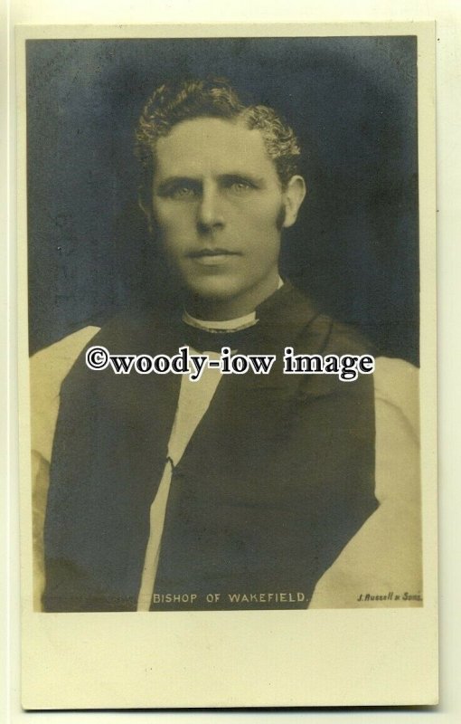 su1917 - Early Bishop of Wakefield, The Rev. George Rodney Eden - postcard 