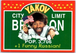 Postcard - Yakov Smirnoff, Yakov's Theatre - Branson, Missouri