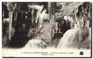 Old Postcard Betharram Caves Part Superior Room Jeanne d & # 39arc