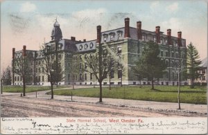 Postcard State Normal School West Chester PA 1906