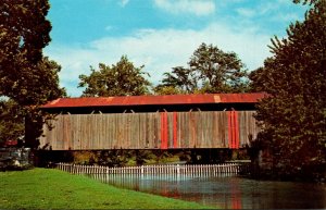 Covered Bridges Ballard Road Covered Bridge Xenia Ohio