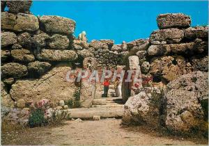  Modern Postcard Gozo Ggantija temples Remarkable ruins of has temple dedicated 