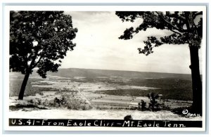c1940 Eagle Cliff Mount Exterior Eagle Tennessee TN Vintage RPPC Photo Postcard