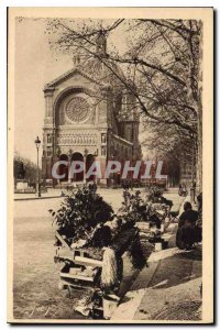 Postcard Old Paris Church of Saint Augustine