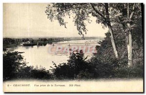 Old Postcard Chaumont View of La Terrasse Jack