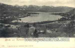 Blick auf Rottach Tegernsee German Postcard Germany Post Card