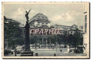 Postcard Old Universitat Wien