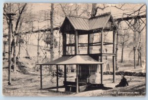 Pertle Springs Missouri MO Postcard Pertle Springs Band Stand Scenic View 1911