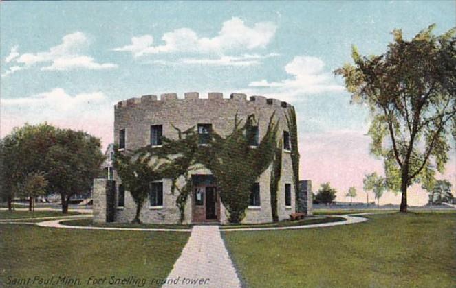 Minnesota St Paul Fort Snelling Old Round Tower