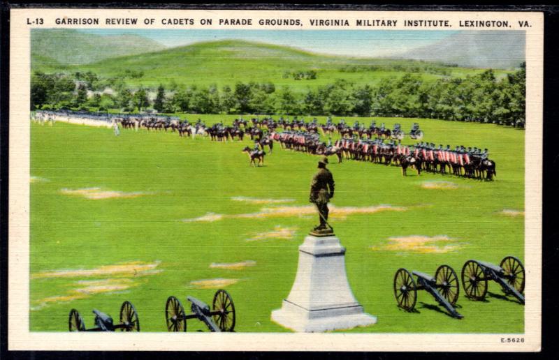 Cadets on Parade Grounds,Virginia Military Institute,Lexington,VA