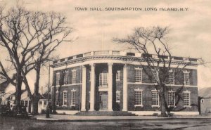 Southampton Long Island New York Town Hall Vintage Postcard AA71762