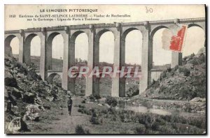 Old Postcard Limousin Picturesque surroundings Saint-Sulpice-Lauri?re Viadue ...